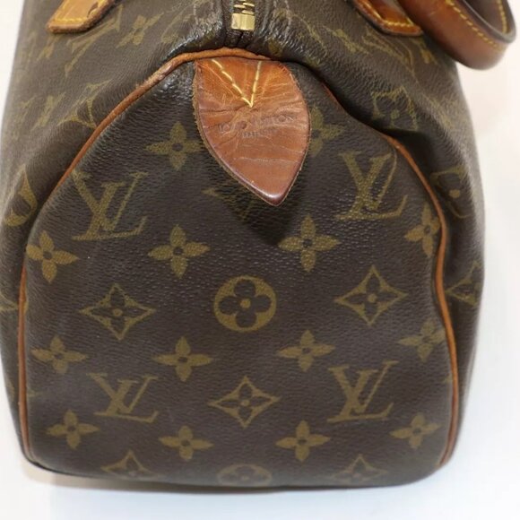 Louis Vuitton Speedy Leather Handbag - Brown *READ* - Picture 8 of 16
